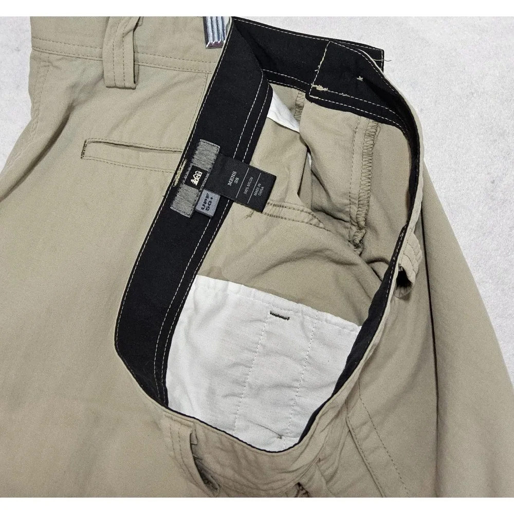 REI Sahara Shorts Mens 36 UPF 50+ 10